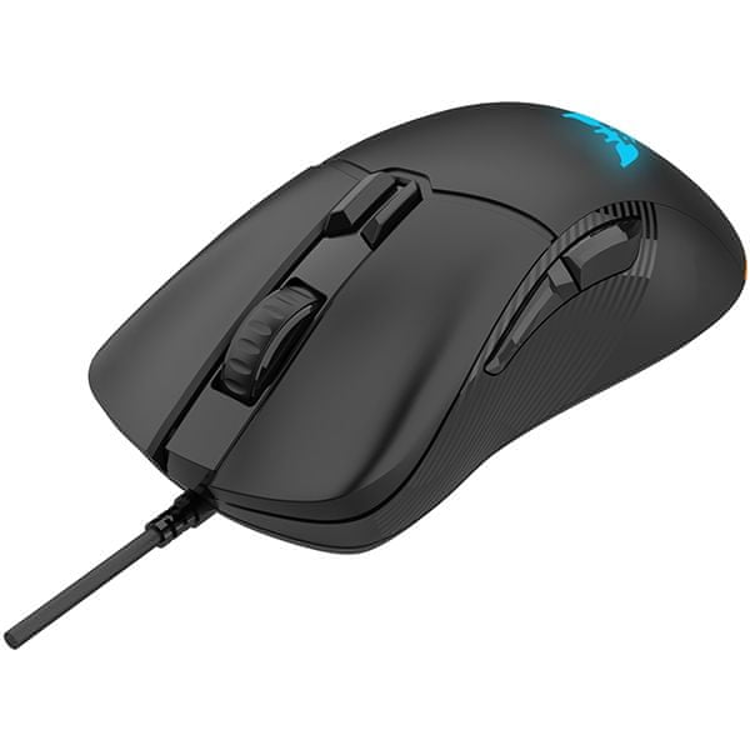 Gaming miška BYTEZONE Ghost žična, RGB, DPI 19000, optična