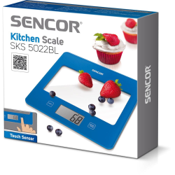Kuhinjska tehtnica Sencor SKS5022BL, modra