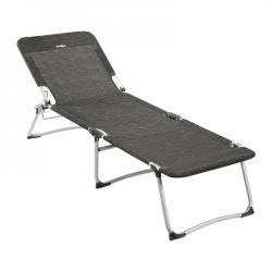 Ležalnik Brunner Duna Grand Kerry Beach Bed, krabon siva   