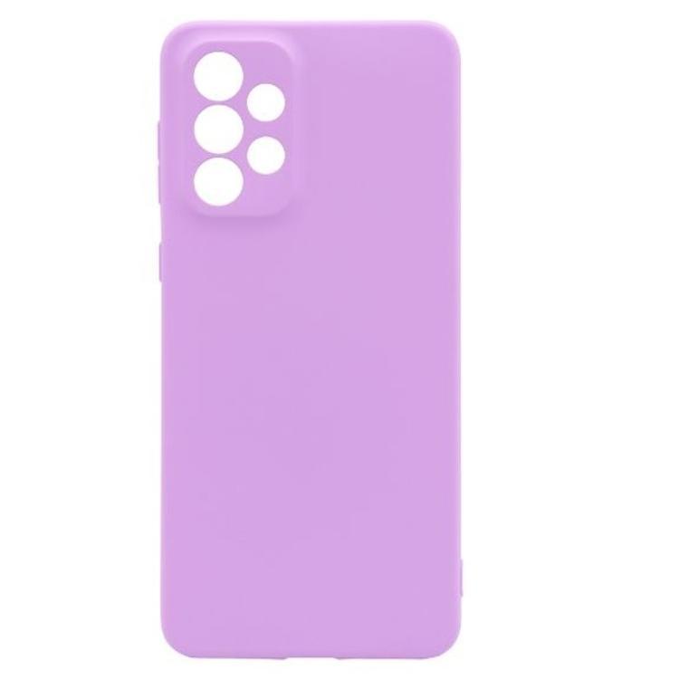 Samsung Galaxy A53 5G - Gumiran ovitek (TPU) - svetlo vijoličen G-Type