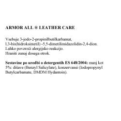 Gel za čiščenje in vzdrževanje usnja Armor All Leather Care, 530 ml_2