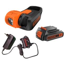 Black+Decker 18 V akumulatorska LED svetilka z baterijo 2.0 Ah in polnilcem v kompletu