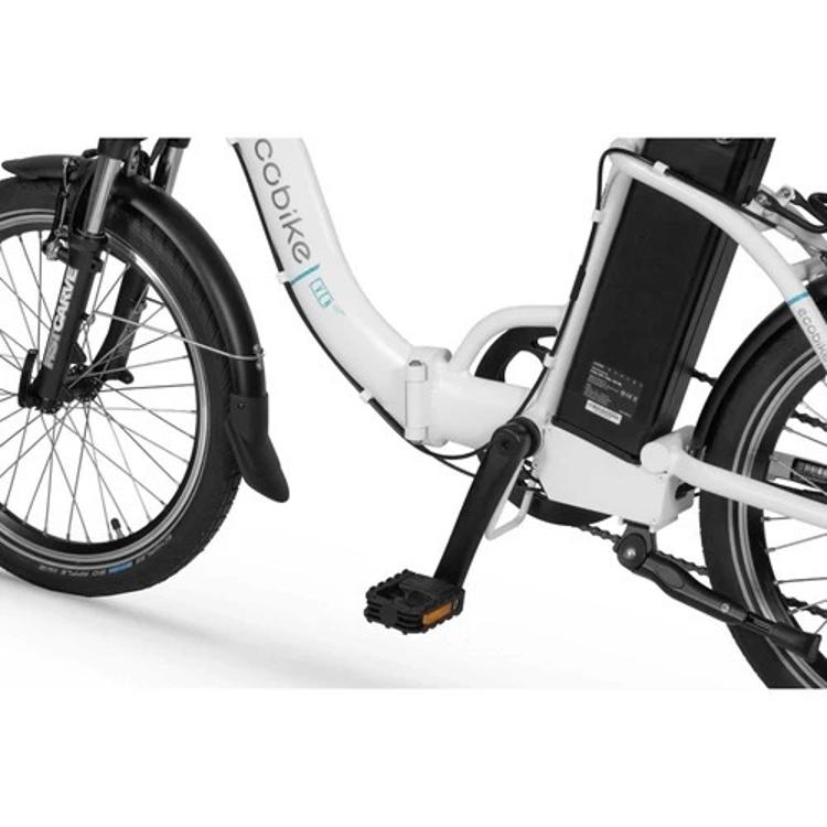 Električno zložljivo kolo Ecobike Even 17, 5Ah/630Wh, bel