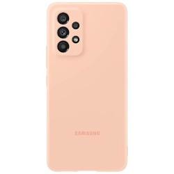 Original ovitek Samsung GALAXY A53, silikonski, breskev
