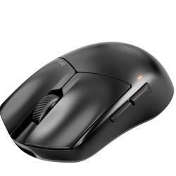 Miška be quiet! z elegantnim mat črnim ohišjem, tihim delovanjem in LED-indikatorjem stanja združuje sodoben dizajn ter zanesljivo zmogljivost.