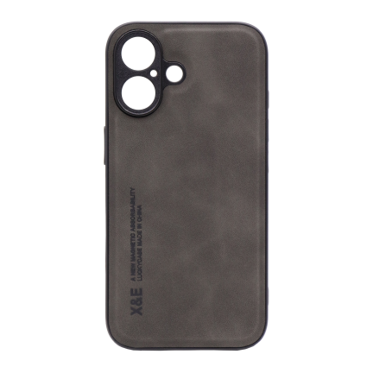Gumiran ovitek za Apple iPhone 16 Plus, črn