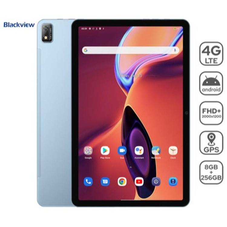 Tablični računalnik BlackView TAB 16, 11", 4G-LTE, 8GB + 256GB, IPS FullHD+, modra