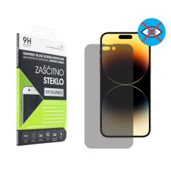 Zaščitno steklo Excellence za Apple iPhone 14 Pro Max, privacy Glass (0,30)