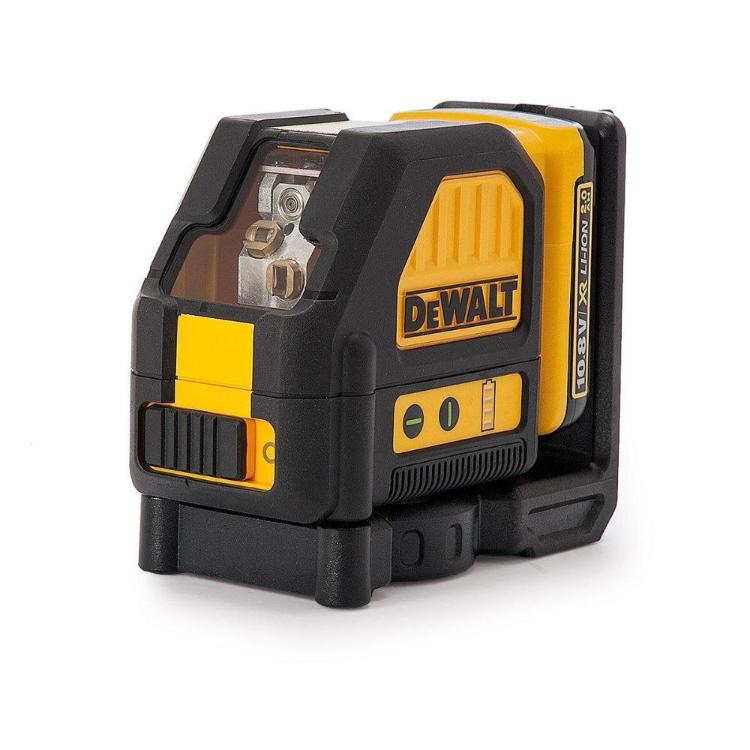 Linearni križni laser DeWalt DCE088D1G, 10,8 V, 30 m žarek