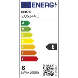 Žarnica LED Emos True Light A60, E27, 7,2 W (60 W), 806 lm, toplo bela