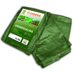 Zaščitno pregrinjalo z rinkami 90 g, 2X3 m