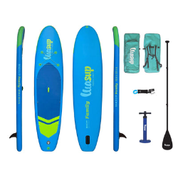 Napihljiva SUP deska WASUP Family 12', 365 × 84 × 15 cm, modra