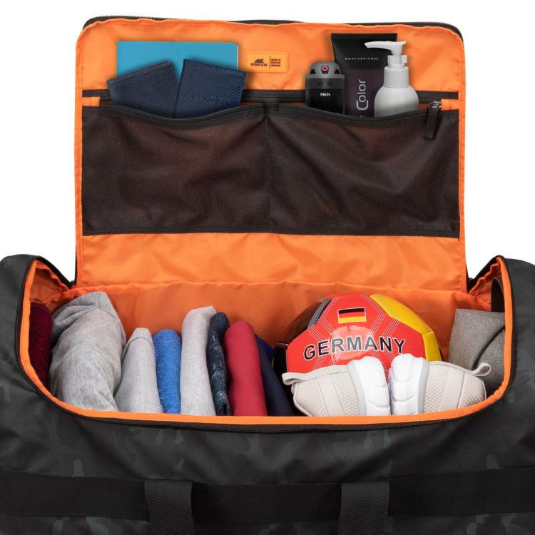 Torba Rivacase Sherwood 764, vojaška, 60 l, navy