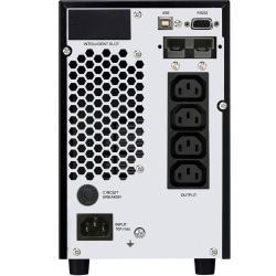 UPS PowerWalker z USB in RS232 komunikacijskimi vmesniki, štirimi izhodnimi vtičnicami in inteligentno razširitveno režo omogoča zanesljivo upravljanje ter nadzor napajanja.