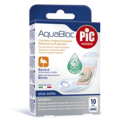 Antibakterijski obliž PiC Aquabloc L 10x