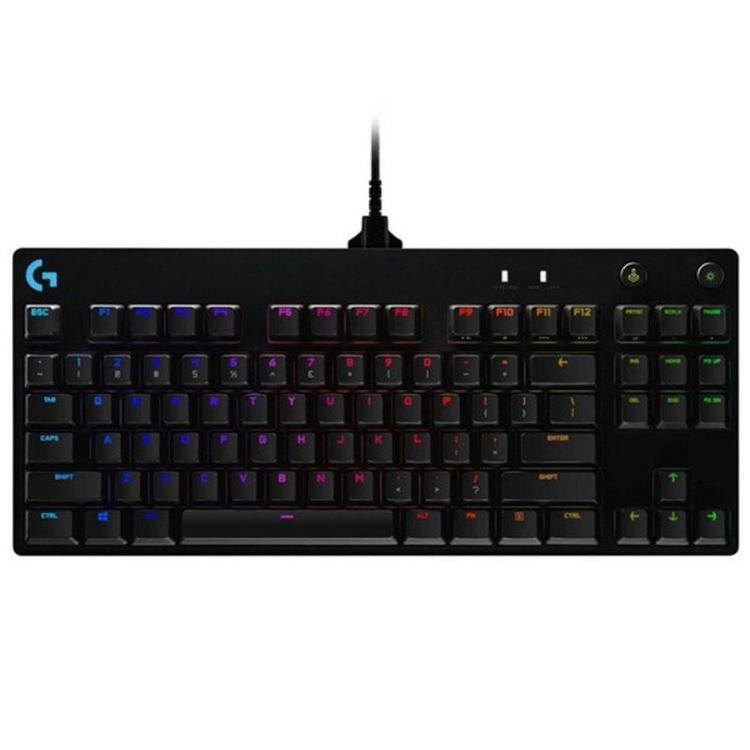 Tipkovnica mehanska Logitech G PRO GX, USB, gaming, črna