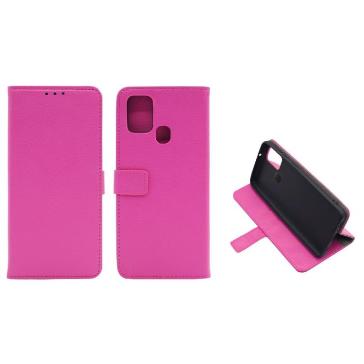 Samsung Galaxy A21s, preklopna torbica (WLG), roza_1