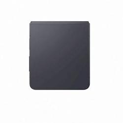 Samsung Galaxy Z Flip8 256GB Graphite – zadnji pogled na zaprt prepogljiv telefon v grafitni barvi z minimalističnim dizajnom.