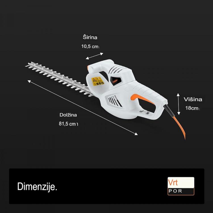 Električne škarje za grmičevje VonHaus, 450W