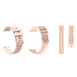 Silikonski pašček 18 mm, Grip roza, za pametno uro