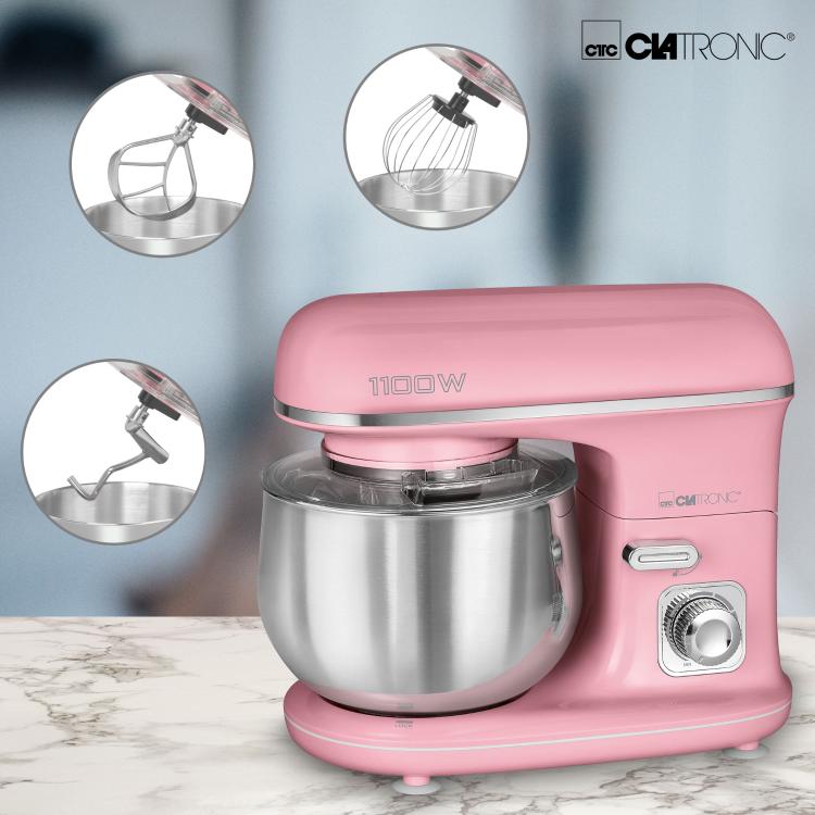 Kuhinjski aparat Clatronic KM 3711P, pink - kuhinjski robot