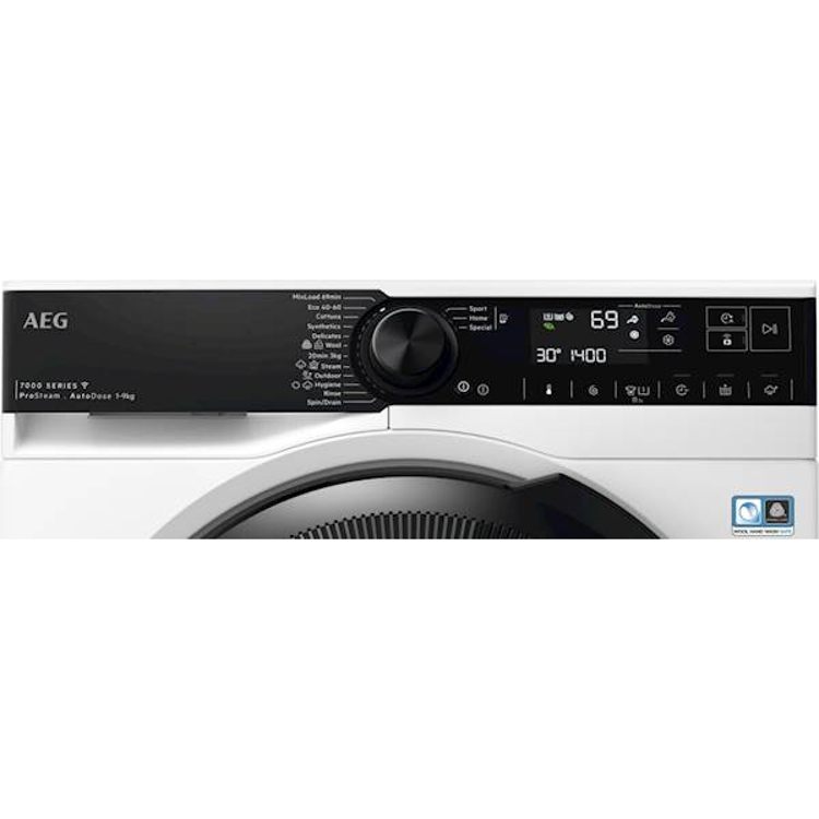 Pralni stroj AEG LFR73944QE, AutoDose, 9 kg, WiFi