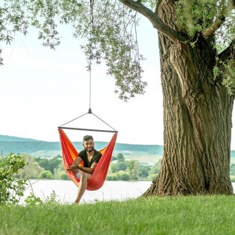 Potovalni viseči stol La Siesta ZunZun Sunrise, Single, 210 x 140 cm_3