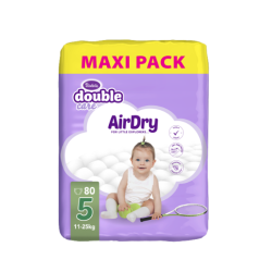 Plenice Violeta Double Care Air Dry, Maxi Pack, 80 kosov