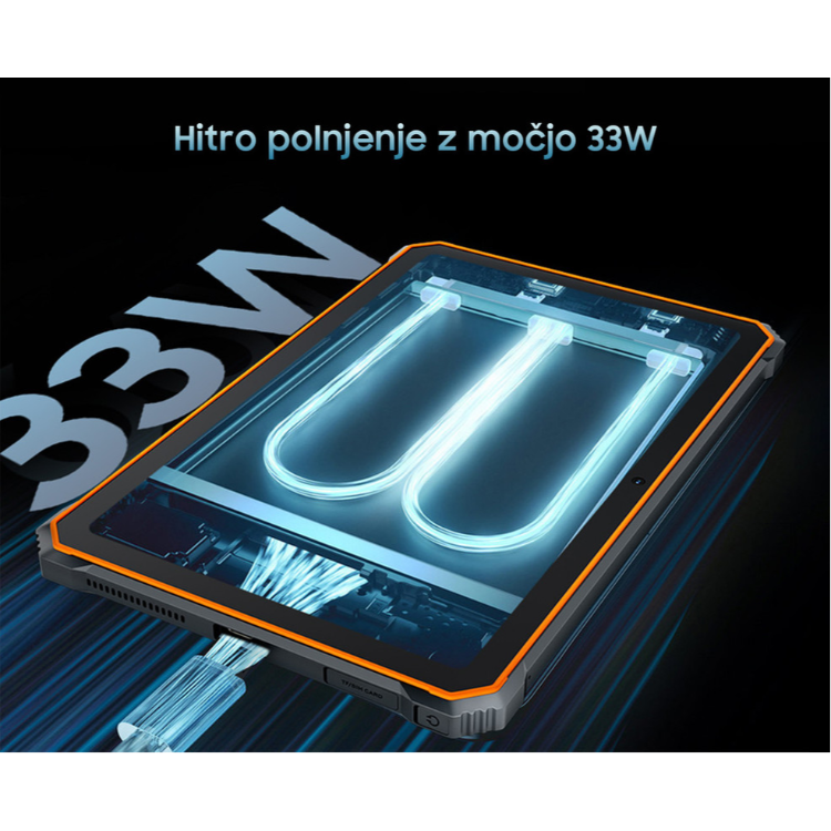 Tablični računalnik BlackView TAB Active 8 Pro, 10.36", 4G-LTE, 8GB, 256 GB, oranžna