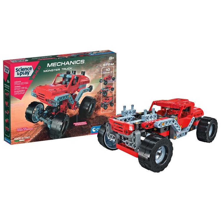 Sestavljiv set Monster Truck Mechanics, Clementoni 75038