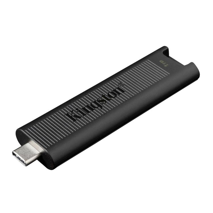 USB-C ključ Kingston 1TB DT Max, 3.2 Gen2, 1000/900MB/s, kovinski, drsni