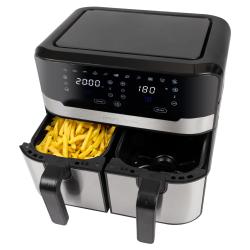 Cvrtnik na vroči zrak Profi Cook PC-FR1242H, 9 l, dvojni, 2400 W