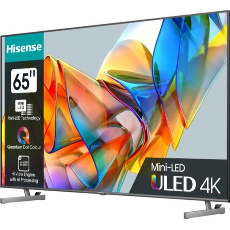 Televizor Hisense 65U6KQ, 4K Ultra HD, miniLED, Smart TV, diagonala 165 cm