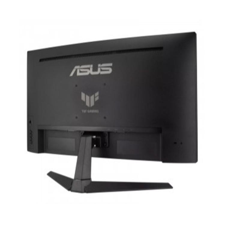 ASUS TUF Gaming monitor, zadnja stran, črno ohišje, VESA nosilec, robustno gaming stojalo.