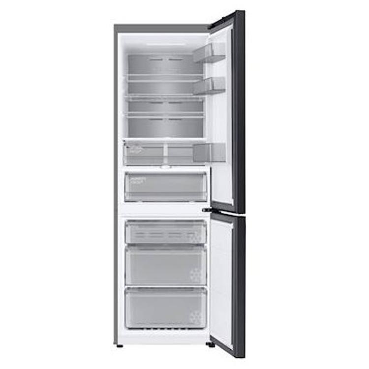 Hladilnik z zamrzovalnikom Samsung Bespoke RB34C7B5EB1/EF, 185 cm, E, 334 l, črna