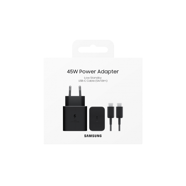 Original Samsung hišni polnilec, 45W (PPS in PD 3.0), USB-C izhod