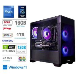 Računalnik PCX Exton i7 12700F/16GB/1TB/RTX4070/RGB/W11H