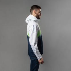 Moška jakna s kapuco Peak ZFA4205, modro - bela, velikost 2XL