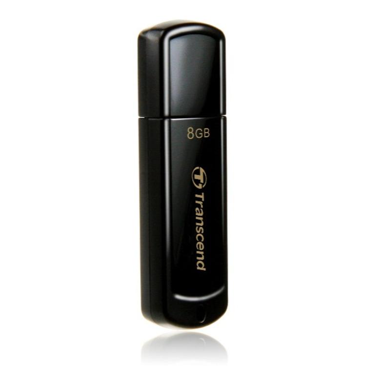 USB ključ 8 GB, Transcend, JF350, črn_1