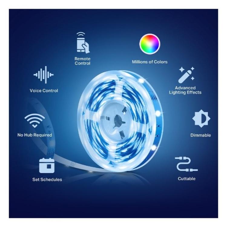Pametni Wi-Fi LED barvni trak Tapo L900-5, 5 m