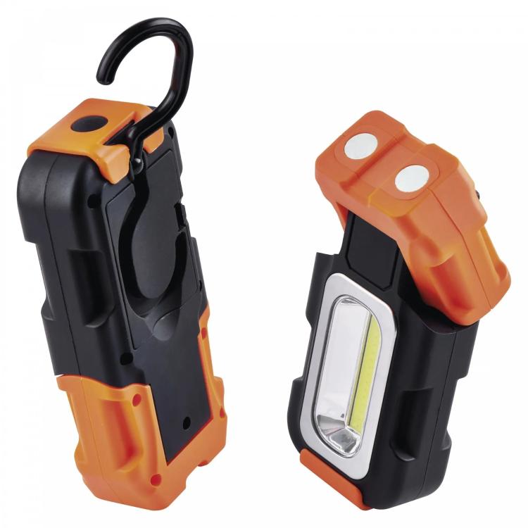 Ročna LED delovna svetilka Emos 3W COB LED, 180 lm, 3×AAA