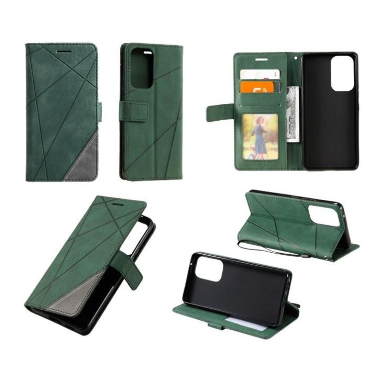 Preklopna torbica (WLGO-Lines), Samsung Galaxy A23 4G/A23 5G, zelena