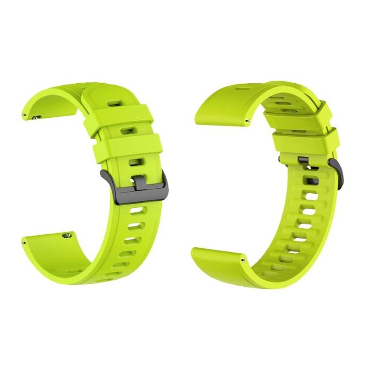 Silikonski pašček, 22 mm, neon zelen, za pametno uro_1