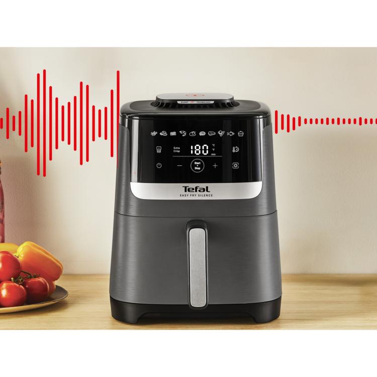 Cvrtnik na vroč zrak Tefal EY551HE0 Easy Fry Silence XL Coal