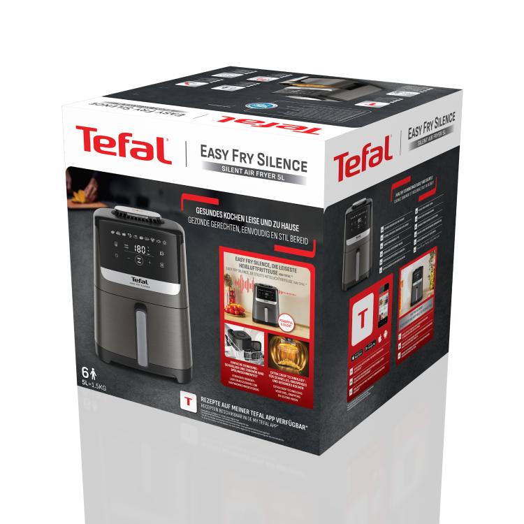 Cvrtnik na vroč zrak Tefal EY551HE0 Easy Fry Silence XL Coal