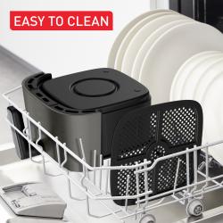 Cvrtnik na vroč zrak Tefal EY551HE0 Easy Fry Silence XL Coal