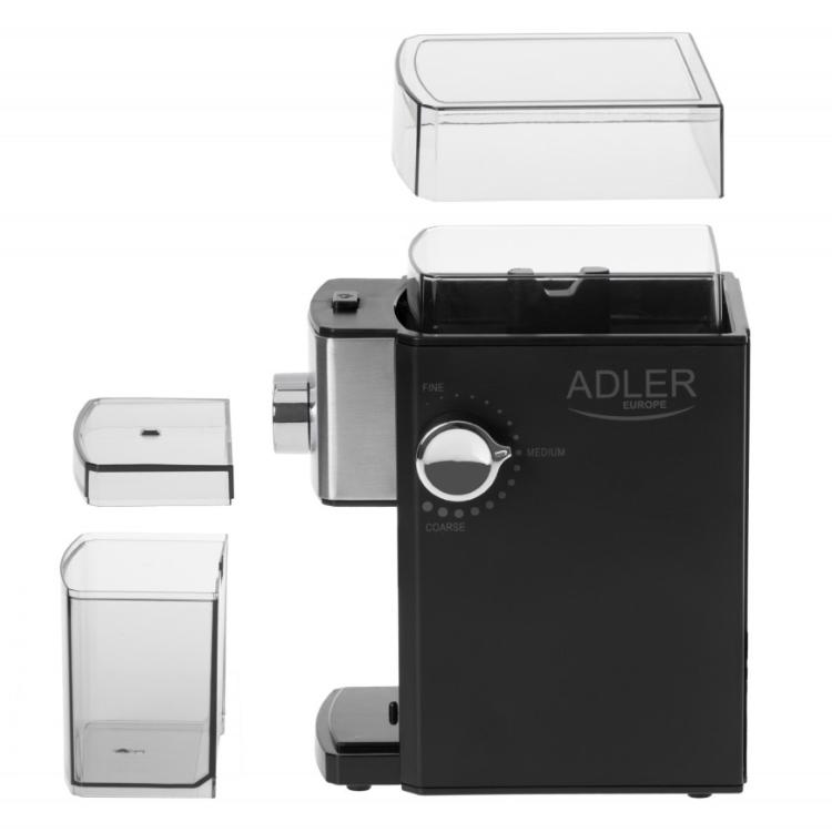Mlinček za kavo Adler AD4448, 150 W, črn