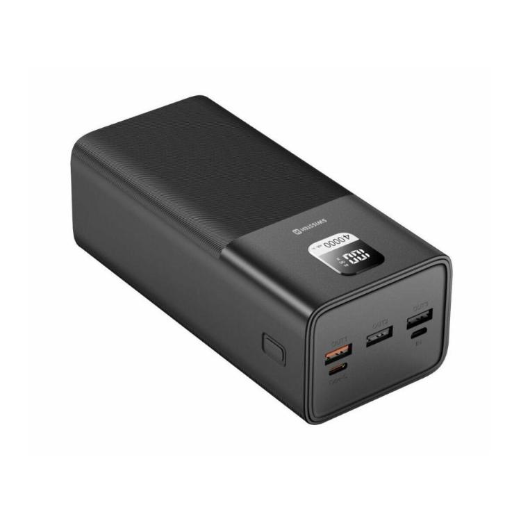 Prenosna baterija Swissten Power Line, 40000 mAh, 100 W PD