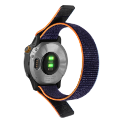 Najlonski pašček Chameleon Sport za uro 22 mm, modra