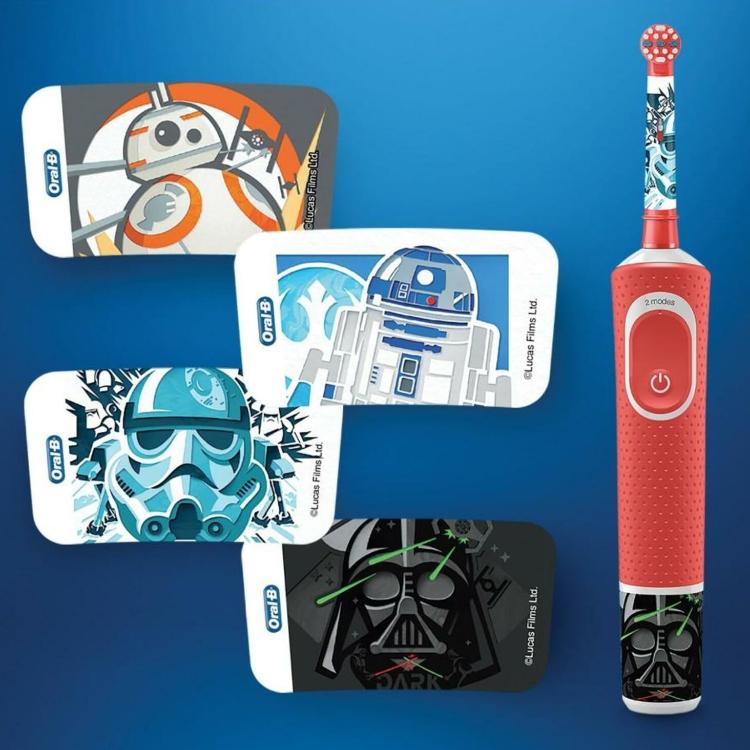 Električna otroška zobna ščetka Oral-B Vitality KIDS D100, Star Wars